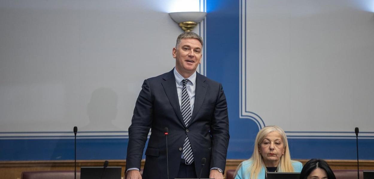 Oskar Huter (Foto: Skupština Crne Gore)