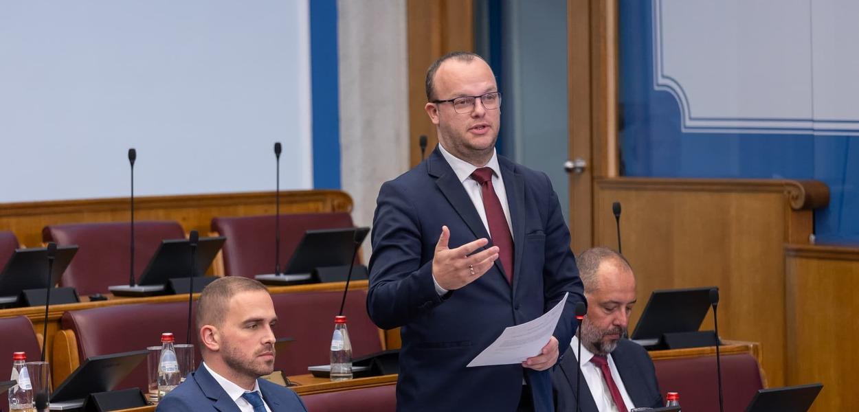 Damjan Ćulafić (Foto: Skupština Crne Gore)