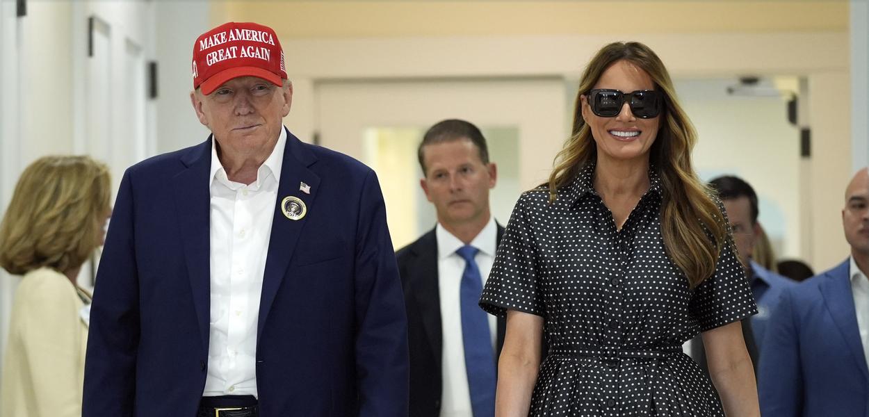 Donald i Melanija Tramp (Foto: AP)