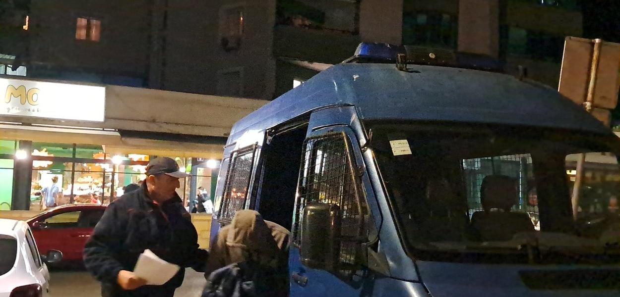 (Foto: Privođenje Ljubiše Dukića)