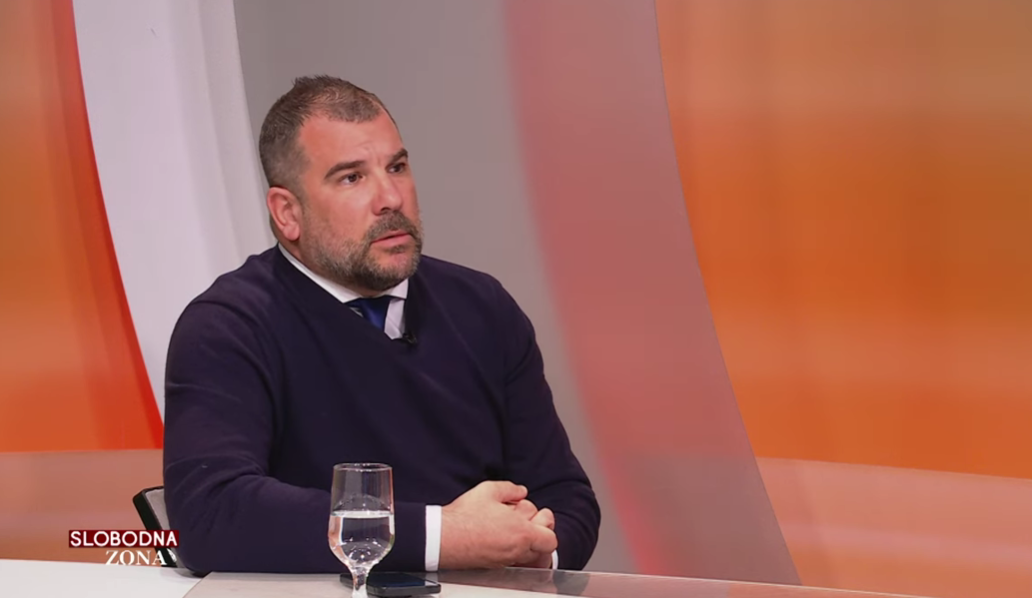 Dragan Krapović (Foto: Prva TV - stop kadar)