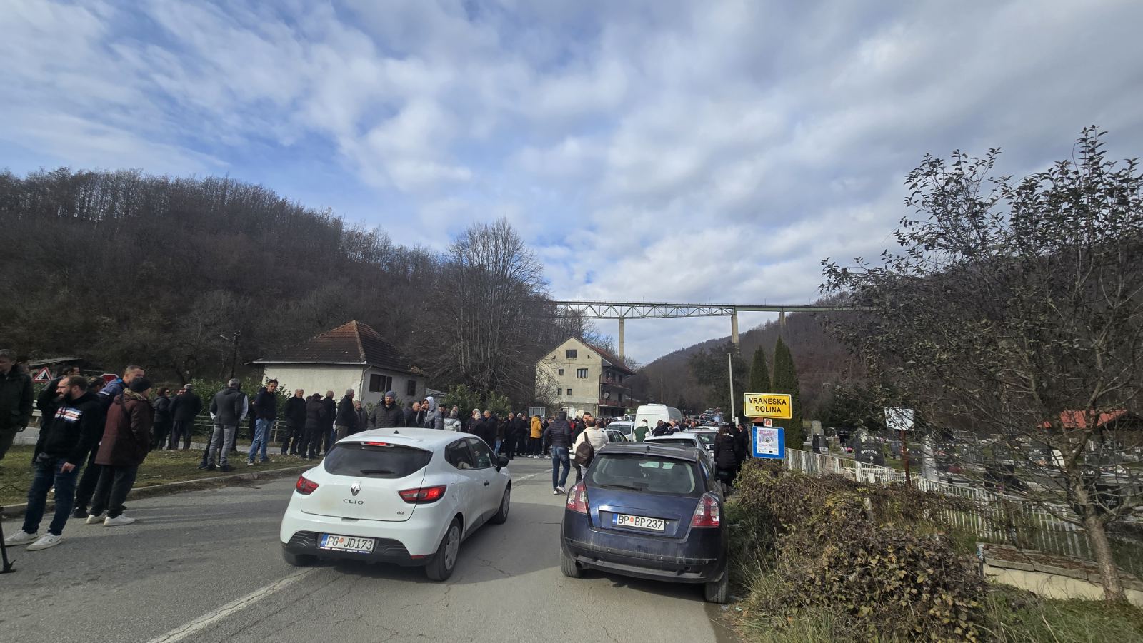 Protest mještana Vraneške doline