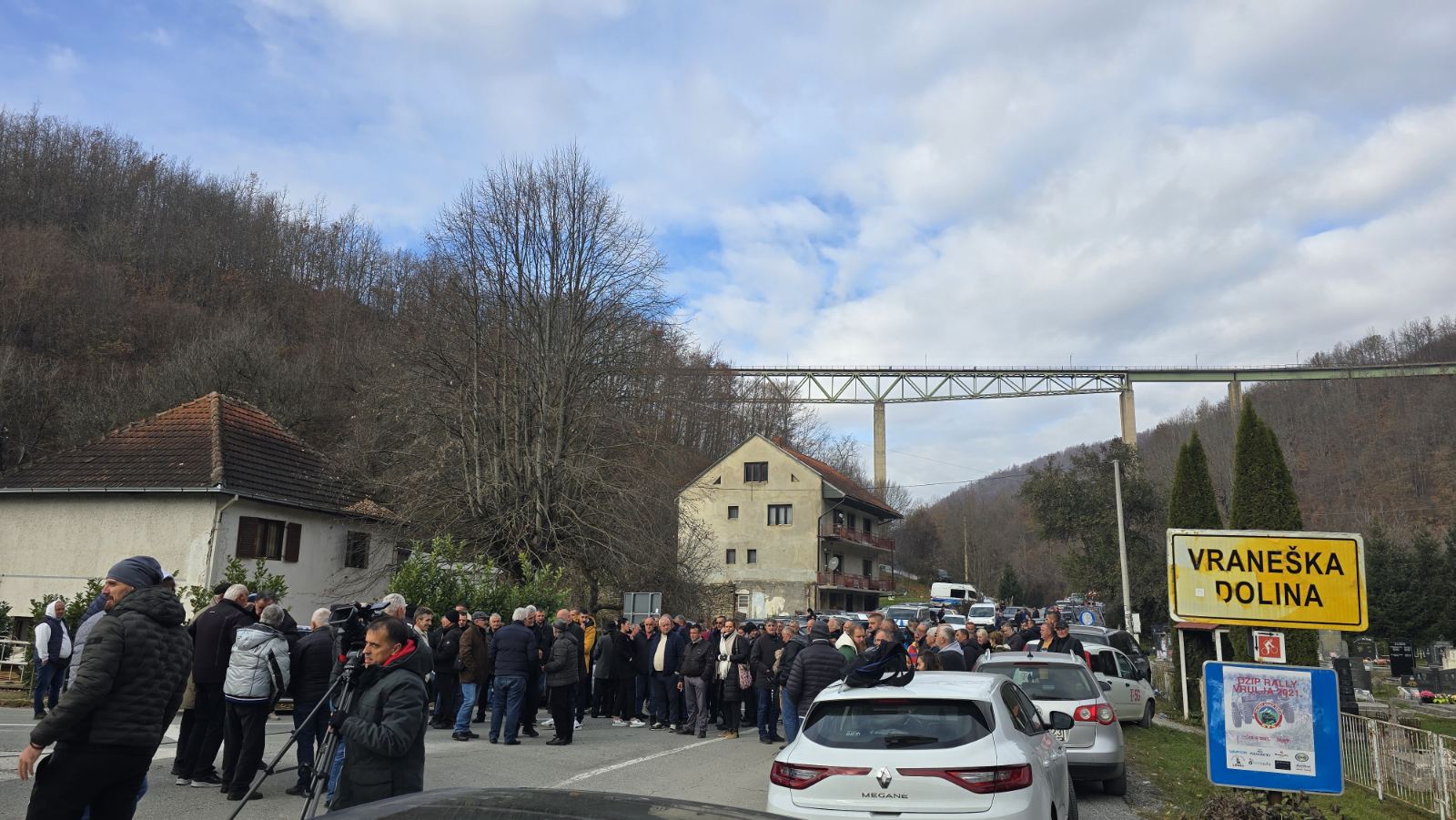 Protest mještana Vraneške doline