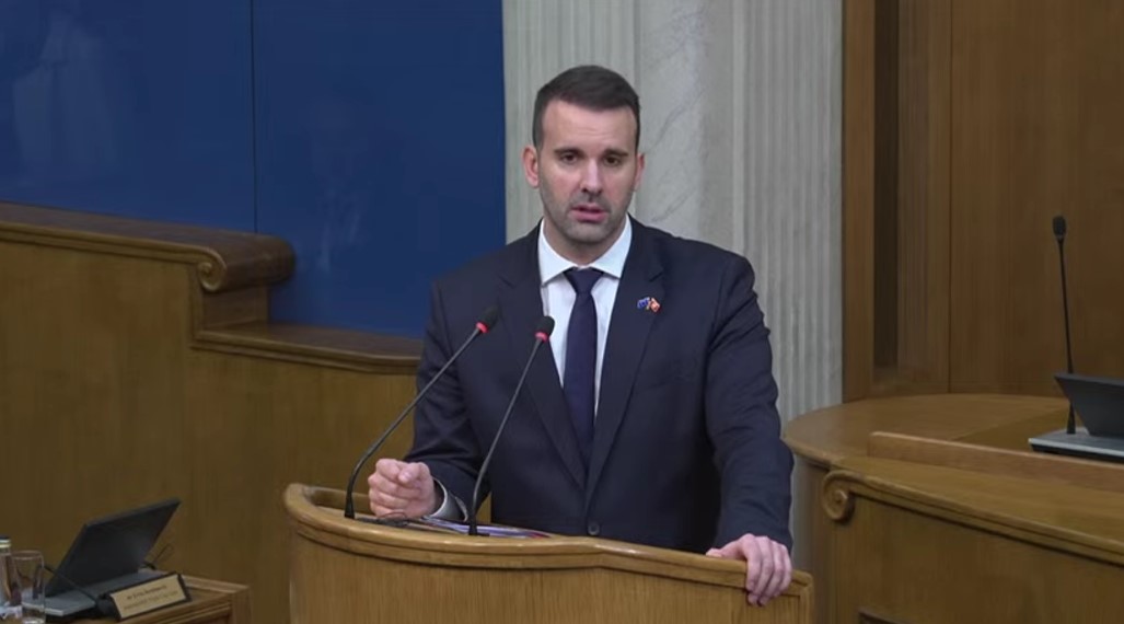 Milojko Spajić (Foto: Skupština Crne Gore/Jutjub)