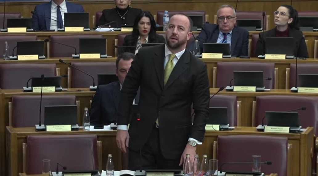 Andrija Nikolić (Foto: Skupština Crne Gore/Jutjub)