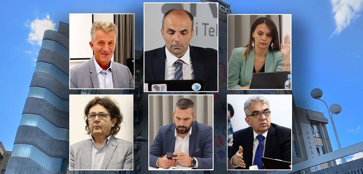 Drljević, Raonić, Murić, Zorić, Lazović i Miranović