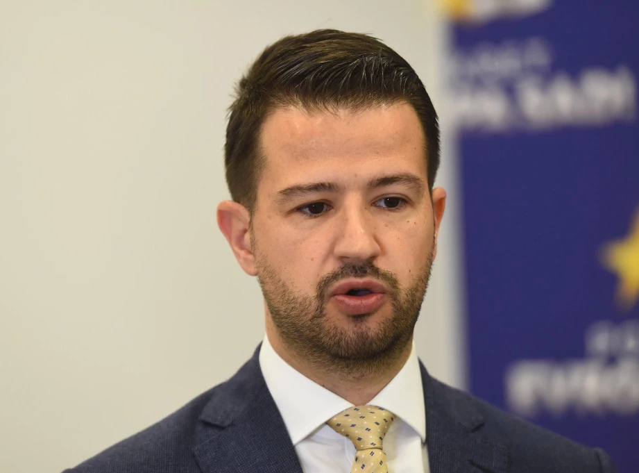 Predsjednik države Jakov Milatović na meti Borisa Bogdanovića (Foto: Tanjug/Strahinja Aćimović)