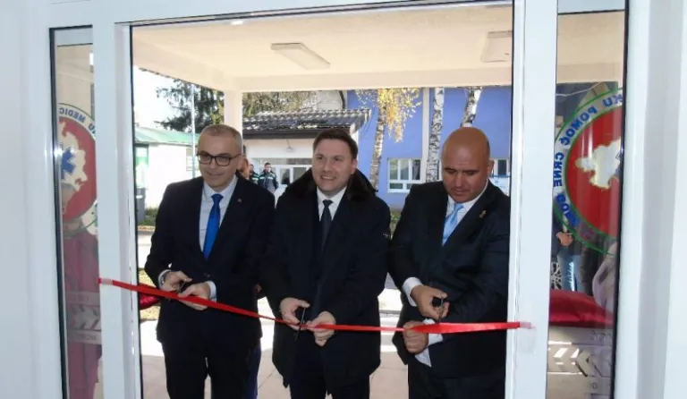 Ministar Šimun juče u Pljevljima prisustvovao svečanom otvaranju adaptiranih prostorija Hitne pomoći 