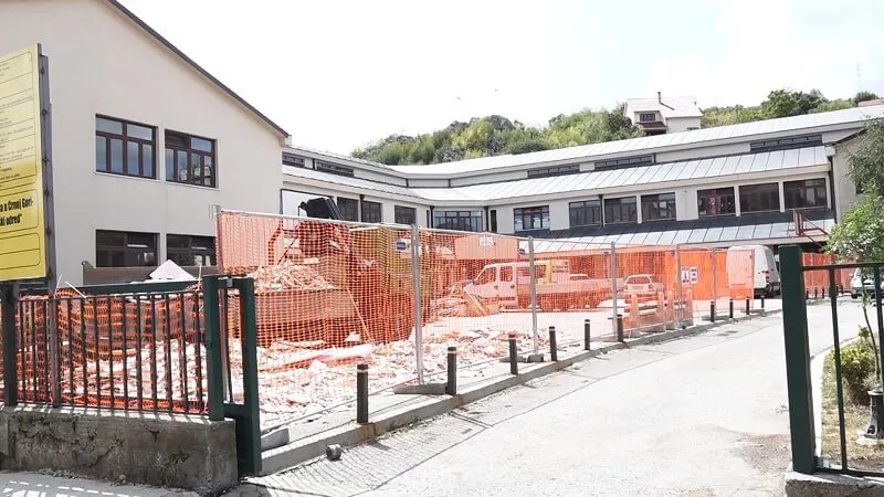 Rekonstrukcija škole (Foto: RTV Cetinje)