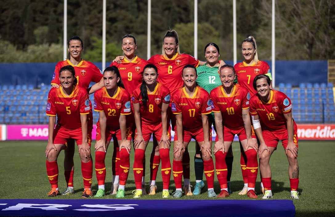 Ženska seniorska reprezentacija Crne Gore (Foto: FSCG)
