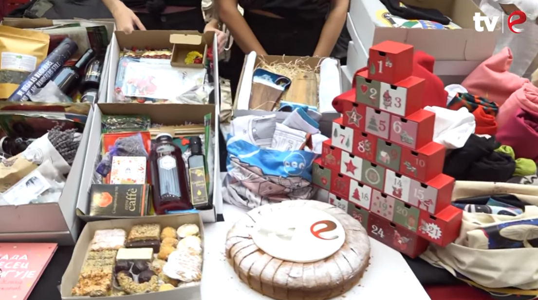 Bogata ponuda na štandu Televizije E (Foto: TV E - stop kadar)