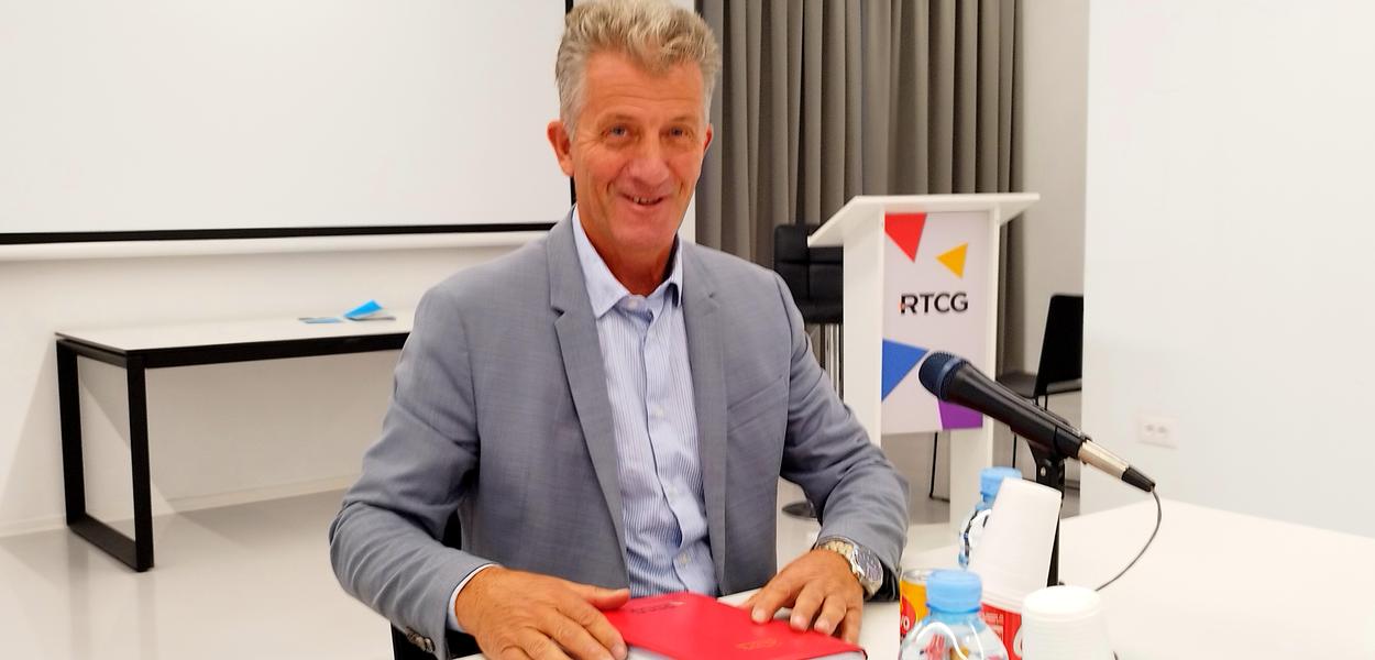 Doktor, docent Veselin Drljević, predsjednik Savjeta (Foto: Portal ETV/D.M.)