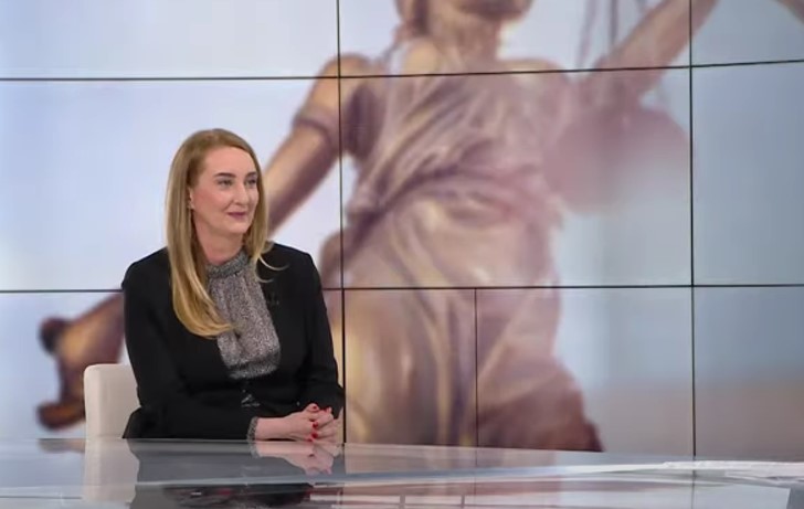 Jelena Perović (Foto: Televizija E - stop kadar)