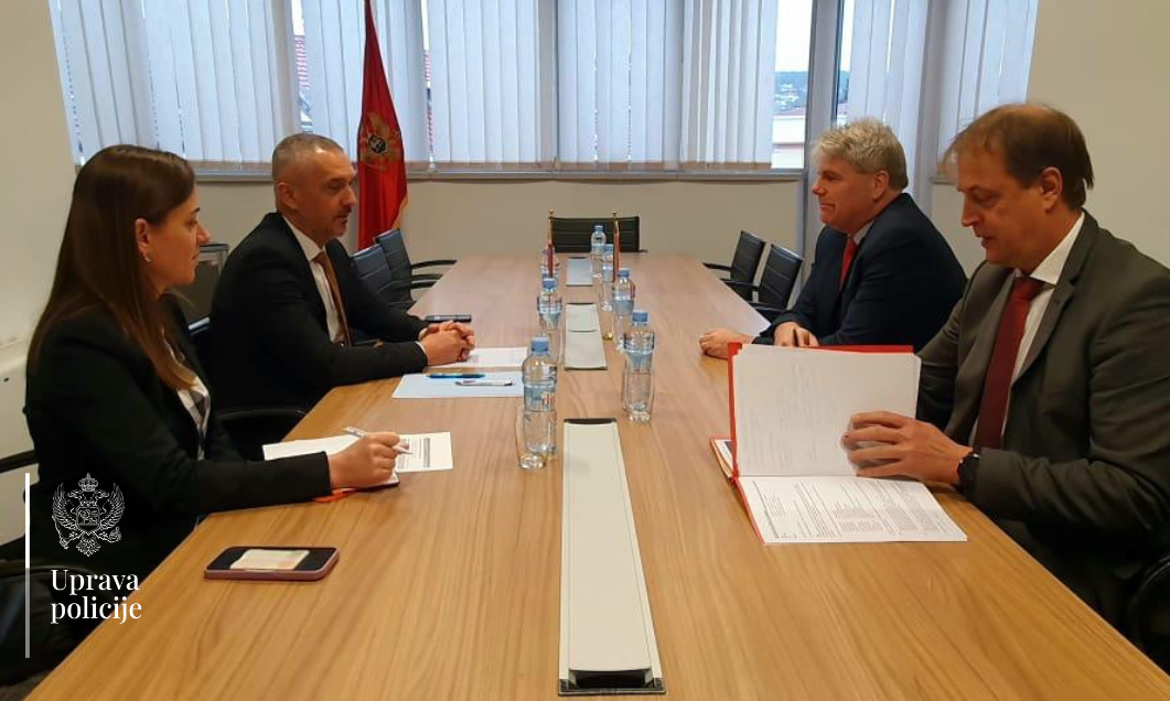 Sa sastanka Brđanina i Štajnera (Foto: Uprava policije)