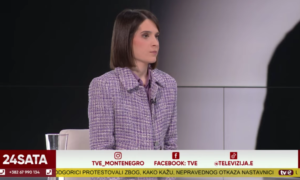 Jelena Danilović (Foto: TV E - stop kadar)