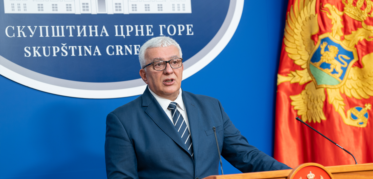 Andrija Mandić (Foto: Skupština Crne Gore)