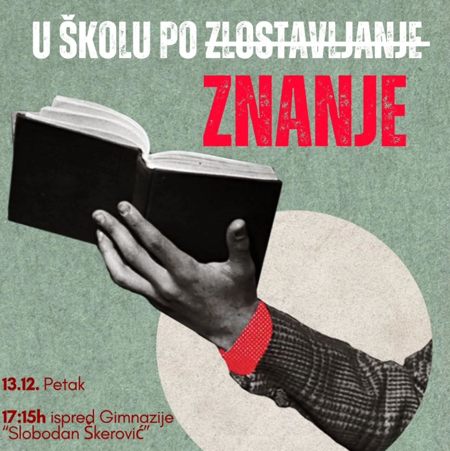 Poziv na protest (Foto: Instagram)