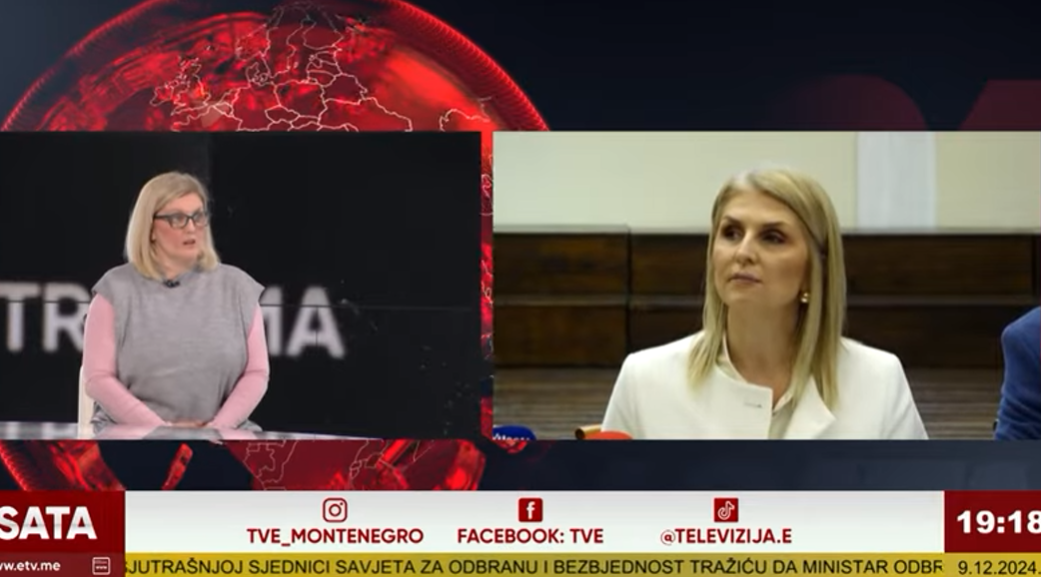 Šušanj i Vučurović (Foto: TV E - stop kadar)