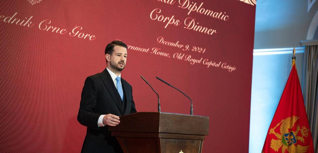 Jakov Milatović u Vladinom domu (Foto: Kabinet predsjednika Crne Gore)