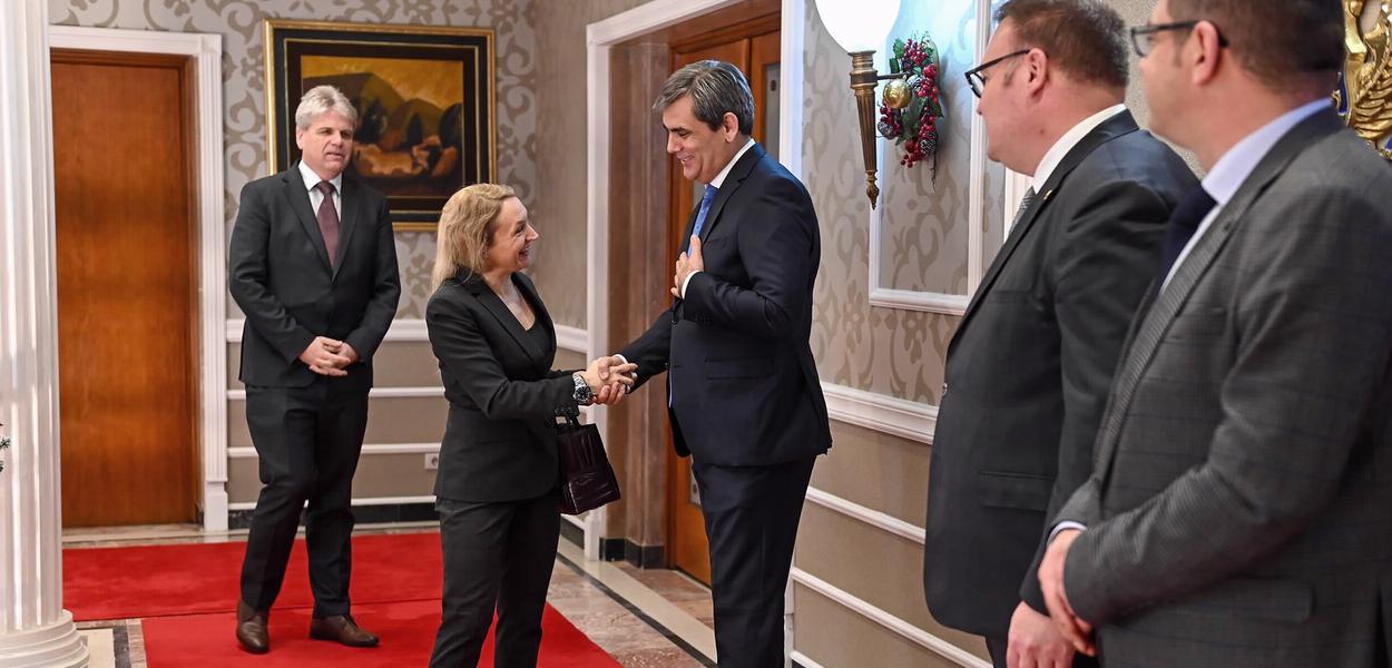 Ibrahimović priredio novogodišnji prijem za diplomatski kor (Foto: MVP)