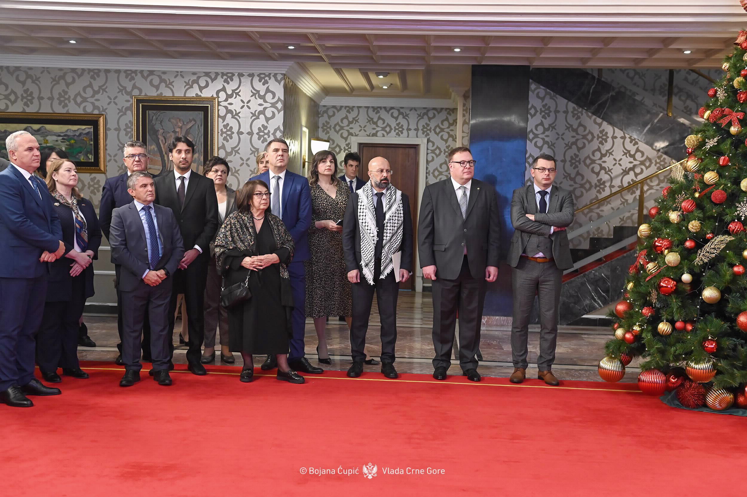 Ibrahimović priredio novogodišnji prijem za diplomatski kor