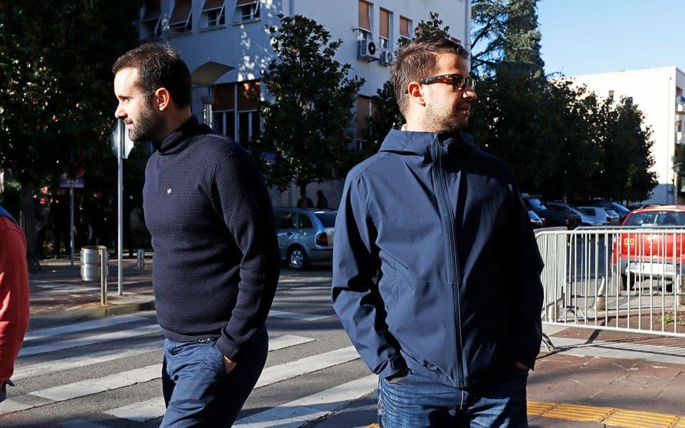 Spajić i Milatović (Foto: Pobjeda)