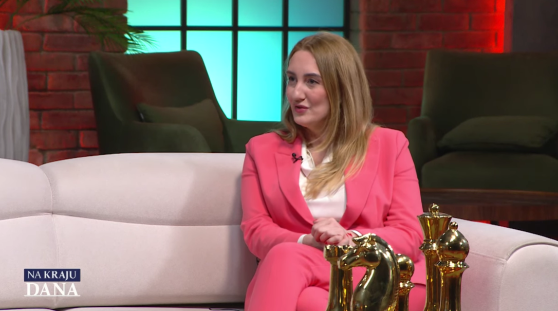 Jelena Perović (Foto: TV E - stop kadar)