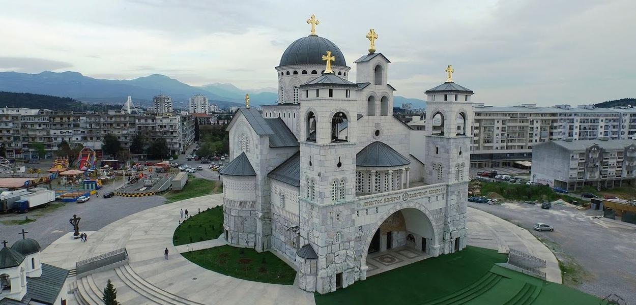 Hram Hristovog Vaskrsenja u Podgorici (Foto: Jutjub)