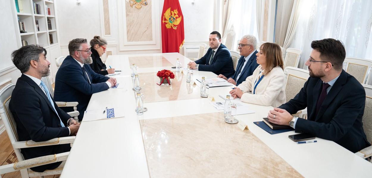 Sa današnjeg sasstanka u Skupštini (Foto: Skupština Crne Gore)