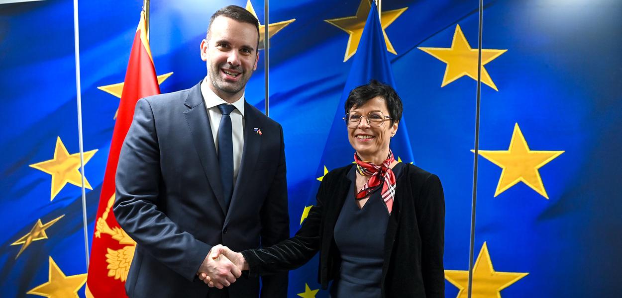 Spajić i Kos (Foto: Vlada Crne Gore)