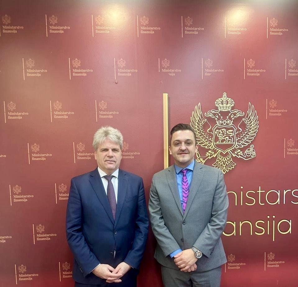 Štajner i Vuković (Foto: Ministarstvo finansija)
