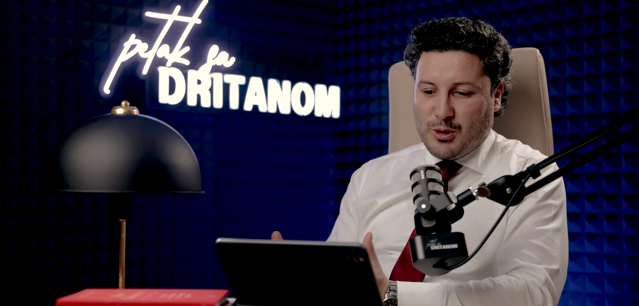 Dritan Abazović (Foto: YT)