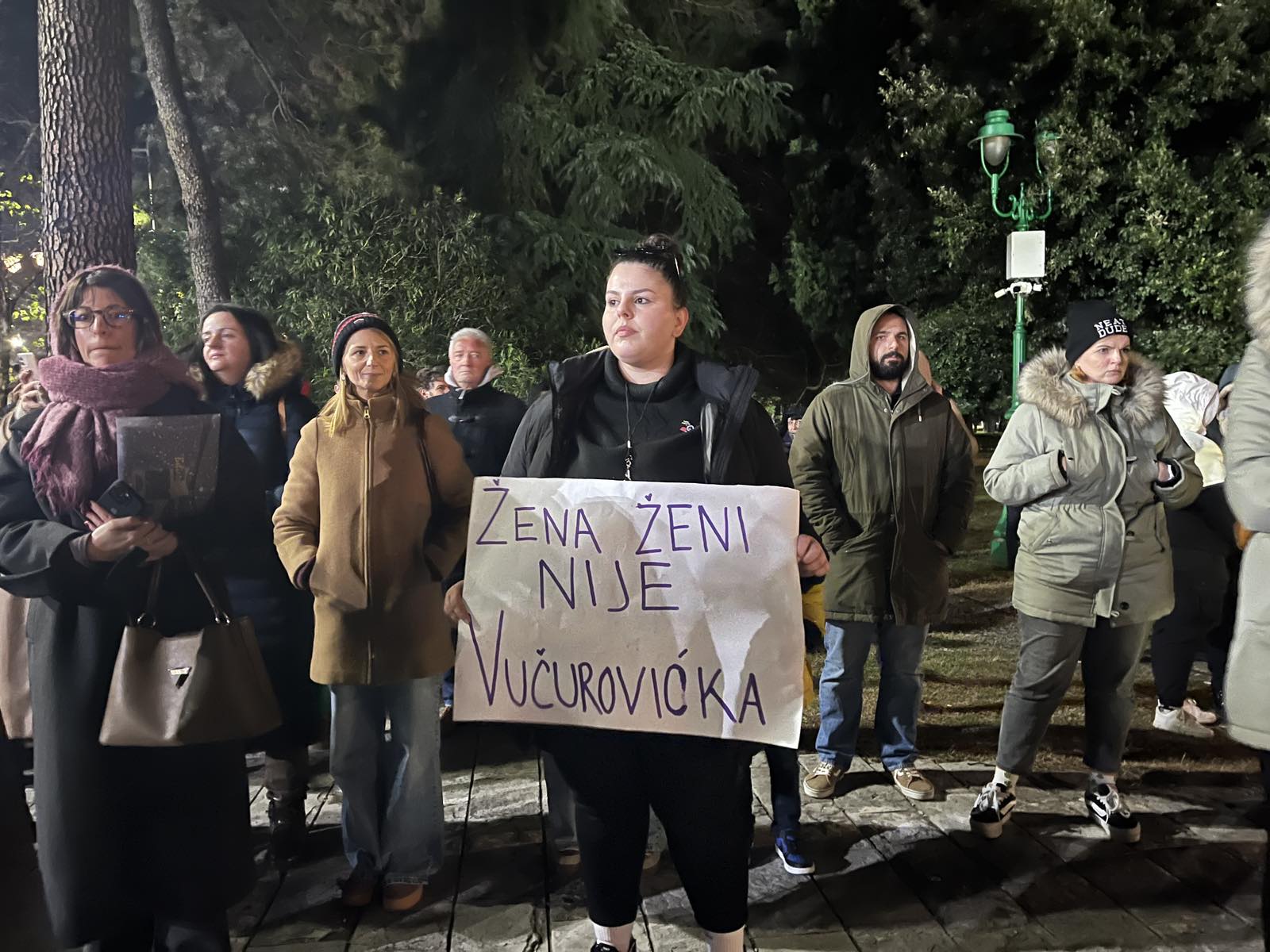 Protest Podgorica 26.12.2024