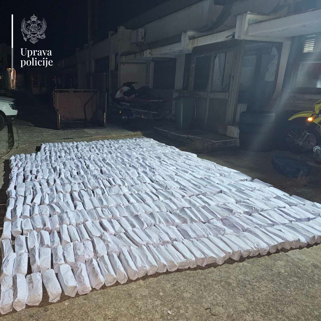 Zaplijenjeni duvan (Foto: Uprava policije)