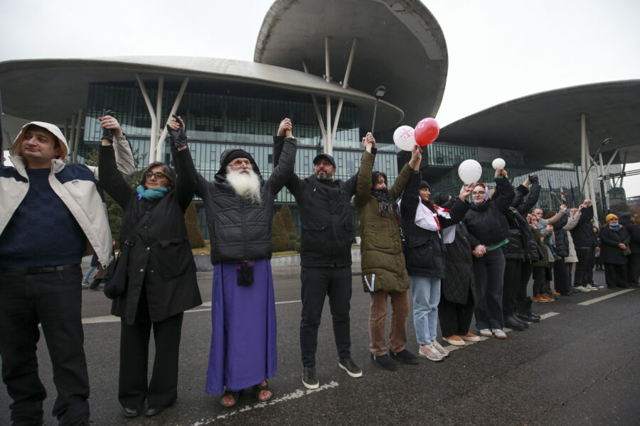 (Foto: AP Photo/Zurab Tsertsvadze)
