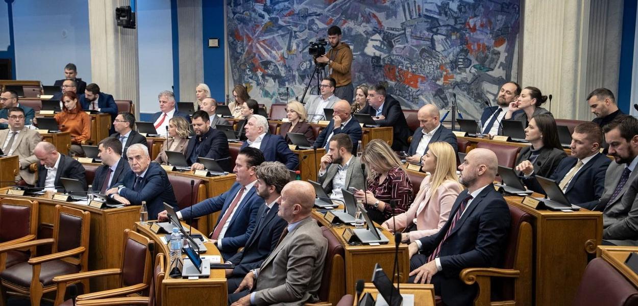 Parlamentarna većina (Foto: Skupština Crne Gore)