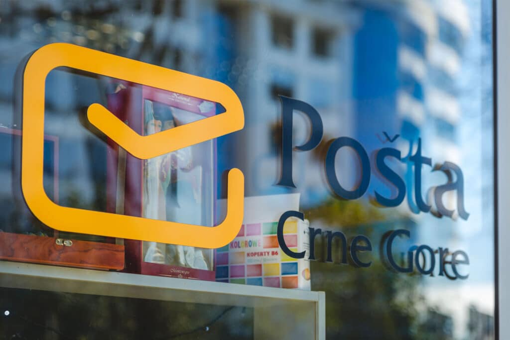 (Foto: Pošta Crne Gore)