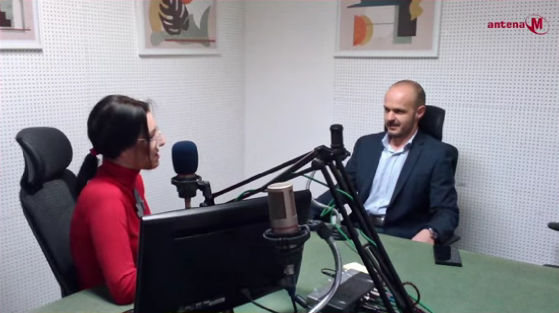 Mulešković gost Drugačije radio veze (Foto: Antena M)