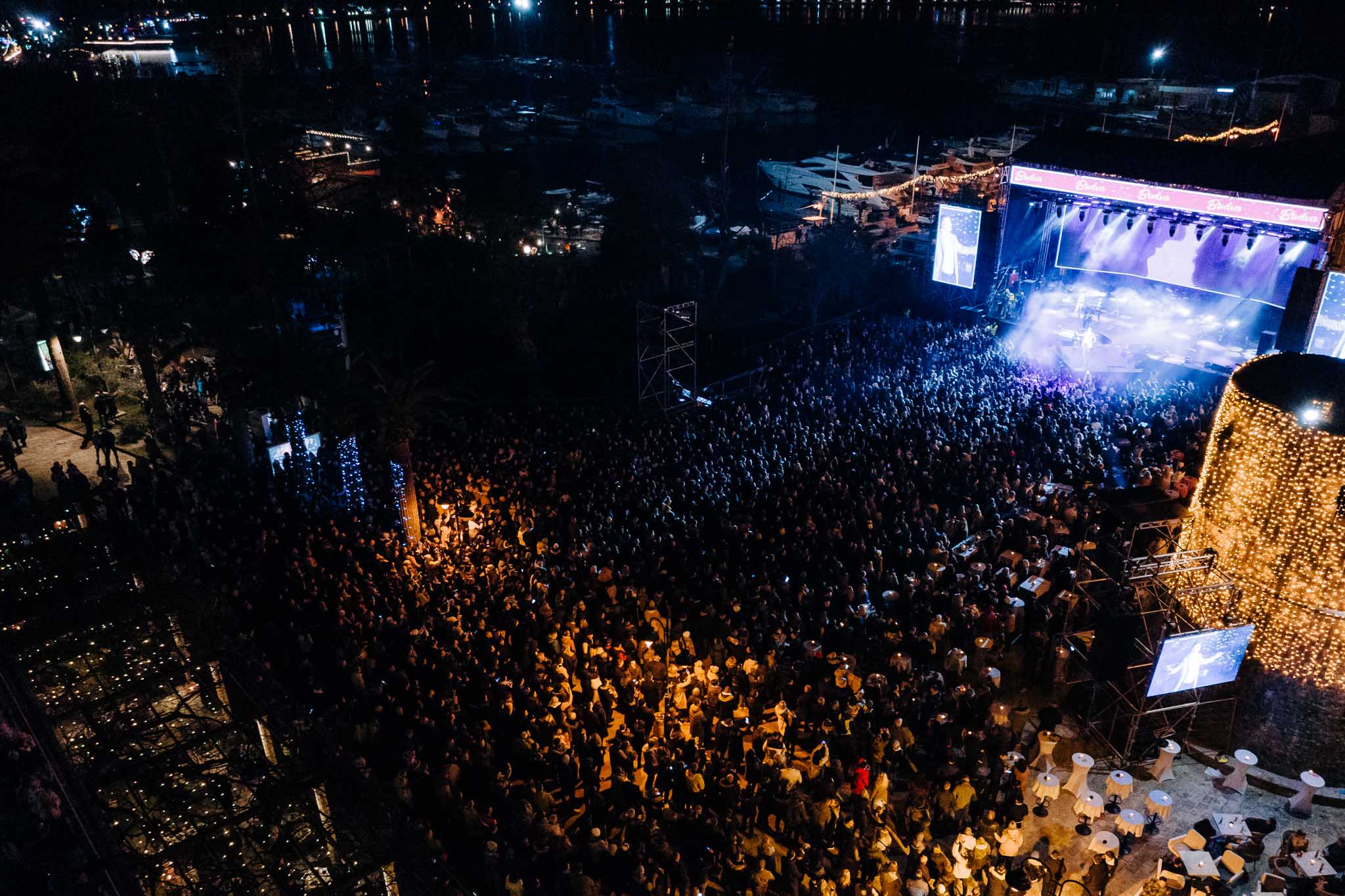 Doček Nove godine u Budvi