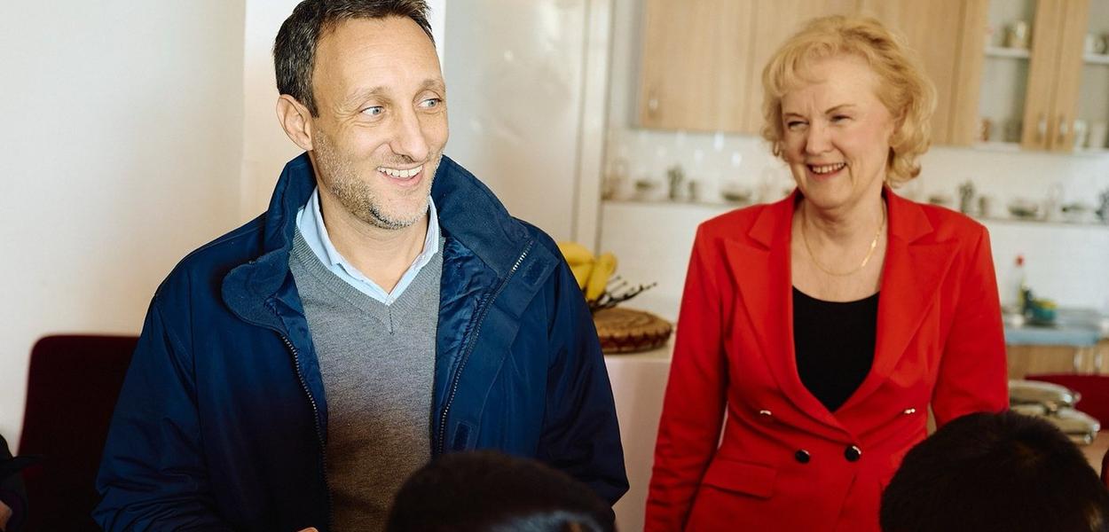 Servadei i Savić (Foto: UNICEF)