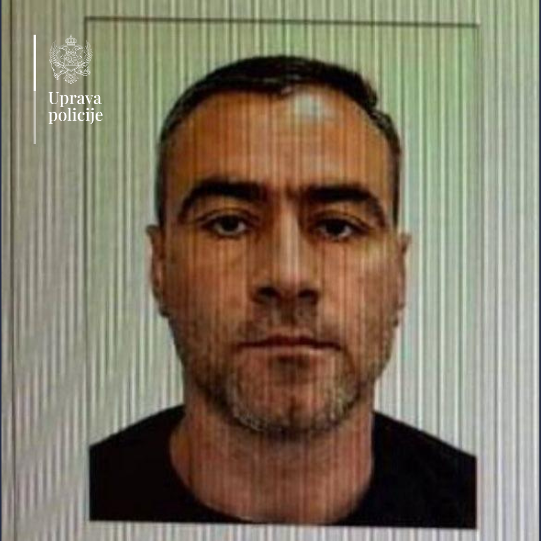 Aco Martinović, osumnjičeni za višestruko ubistvo (Foto: Uprava policije)