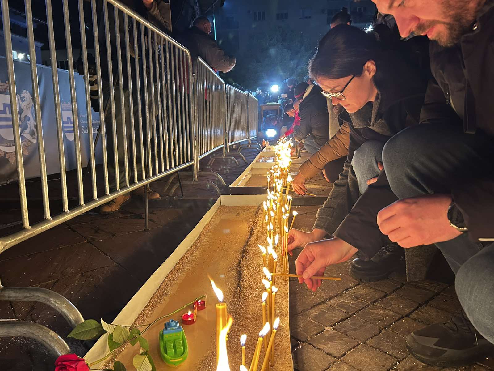 paljenje svijeća u Podgorici