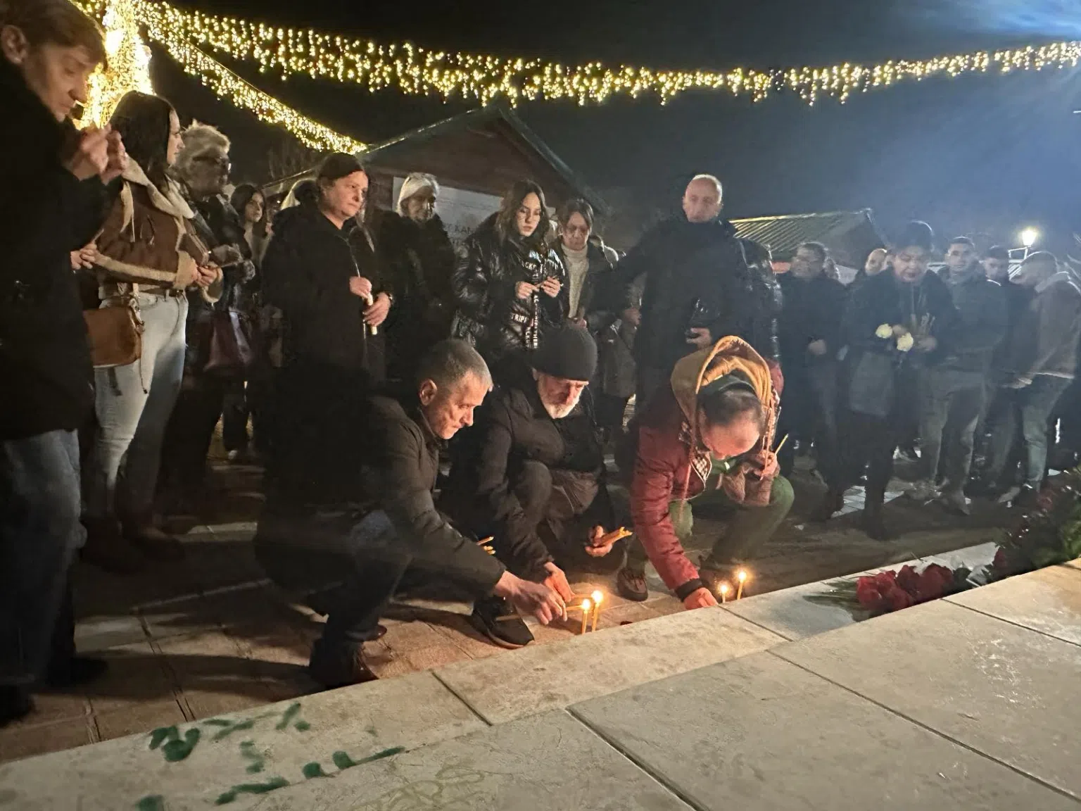 paljenje svijeća u Nikšiću