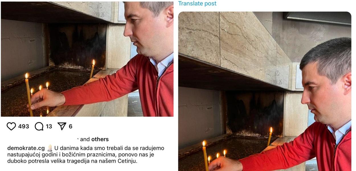 Objave Bečića od 1. 01. 2025. i 23. 03. 2023. (Foto: X)