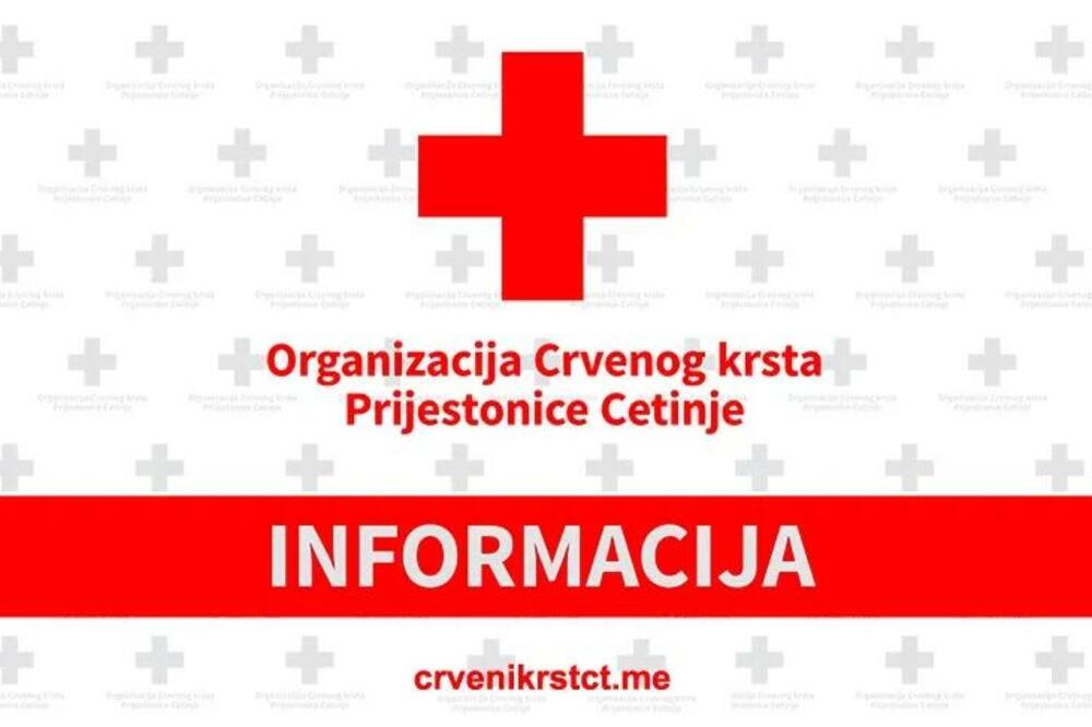 (Foto: Crveni krst Cetinje)