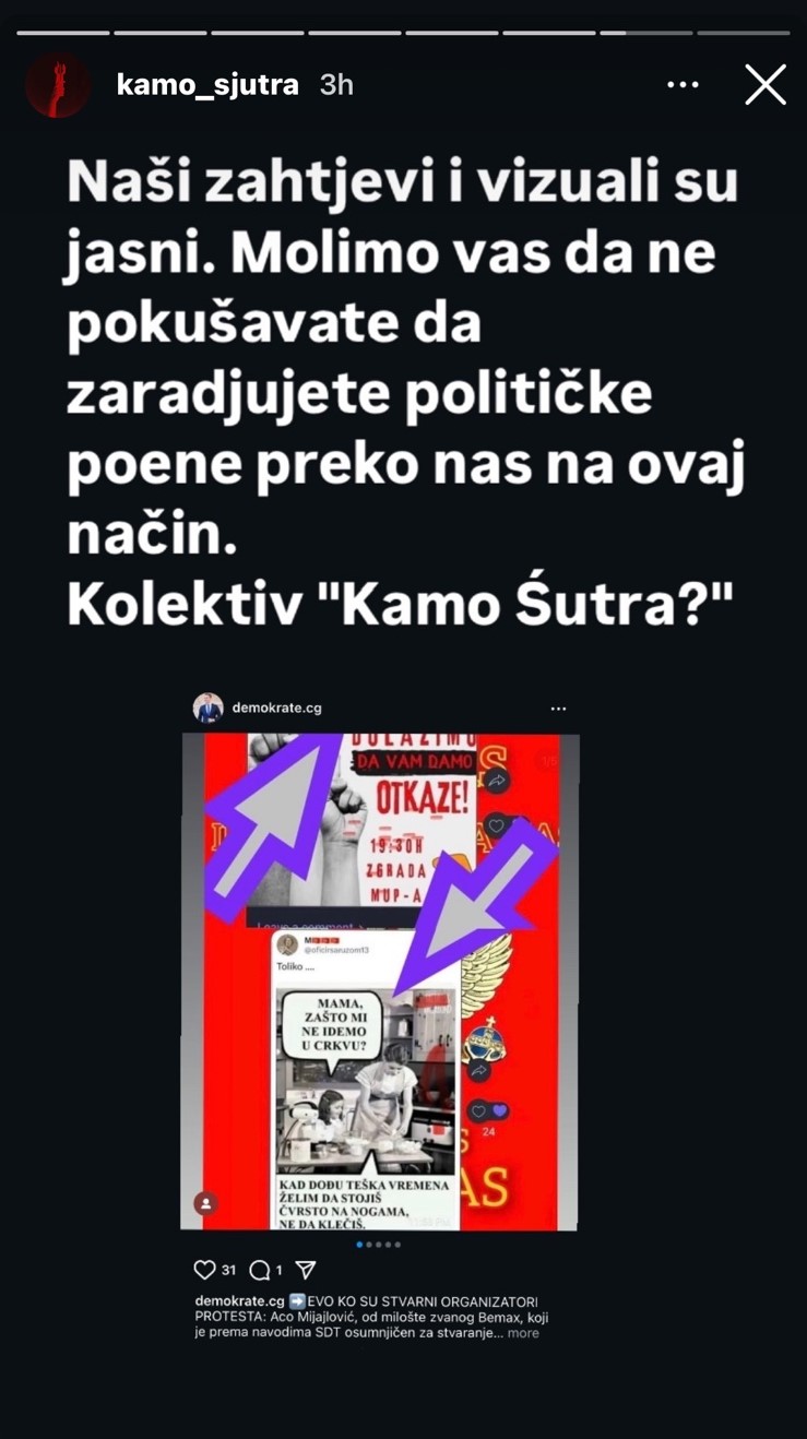 Kamo sjutra odgovor Demokratama
