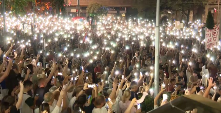Sa jednog od ranijih protesta (Foto: N1)