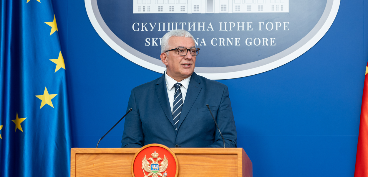 Andrija Mandić (Foto: Skupština Crne Gore)