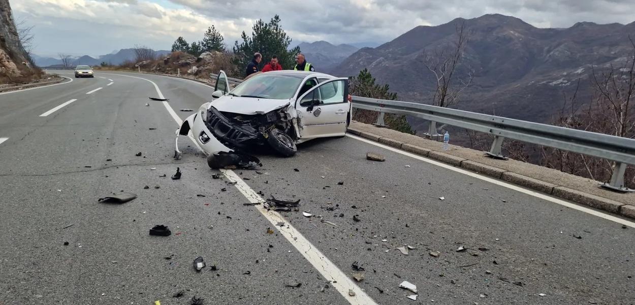 Sa mjesta nezgode (Foto: RTV Cetinje)