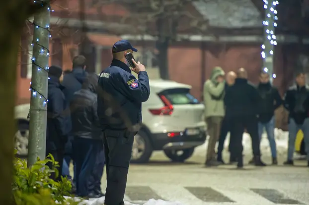 BEZ DOBRE KOMANDE: Policija na Cetinju, 1. januar 2025.